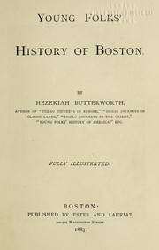 Cover of: Young folks' history of Boston