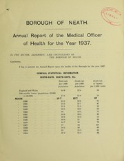 [Report 1937] by Neath (Wales). Borough Council