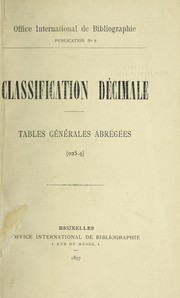 Classification décimale by International Federation for Documentation.