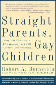 Cover of: Straight Parents, Gay Children: Inspiring Families to Live Honestly and With Greater Understanding