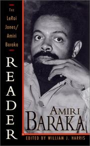 Cover of: The LeRoi Jones/Amiri Baraka reader by Amiri Baraka