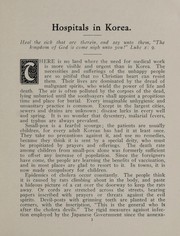 Cover of: Hospitals in Korea by Woman's Foreign Missionary Society of the Presbyterian Church (Presbyterian Church in the U.S.A.)