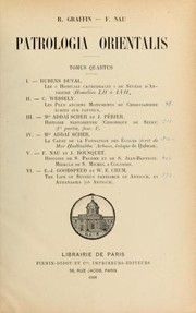 Patrologia Orientalis by René Graffin