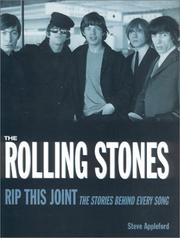 Cover of: Rolling Stones Rip This Joint by Steve Appleford, Chris Welch