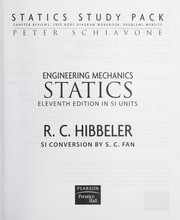Cover of: Engineering mechanics - statics: statics study pack ; chapter reviews, free body diagram workbook, problems website