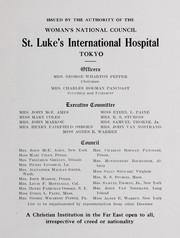 Cover of: St. Luke's International Hospital