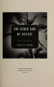 Cover of: The other side of silence by Philip Kerr