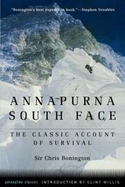 Annapurna South Face by Chris Bonington