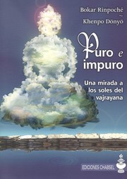 Puro e impuro by Bokar Rimpoché 