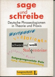 Cover of: Deutsche Phraseologismen: ein Übungsbuch für Ausländer