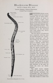 Cover of: The cause of hookworm disease its prevention and cure