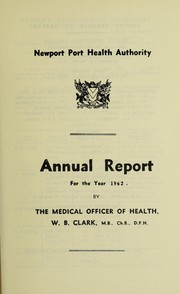 Cover of: [Report 1962]