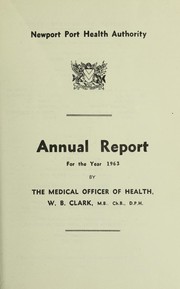 Cover of: [Report 1963]