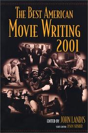 Cover of: The Best American Movie Writing 2001