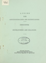 A guide for administrators and supervisors. Personnel development and training by United States. Agricultural Marketing Service. Personnel Division