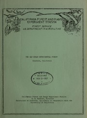Cover of: The San Dimas Experimental Forest, Glendora, California
