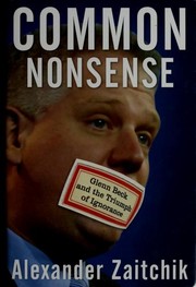 Cover of: Common nonsense by Alexander Zaitchick