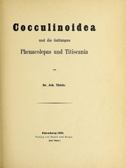 Cover of: Cocculinoidea und die Gattungen Phenacolepas und Titiscania