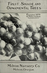 Cover of: Fruit, shade and ornamental trees, shrubs, plants, vines, roses, etc: 1920-1921