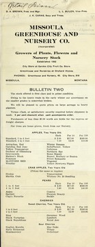 Cover of: Bulletin two