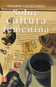 Cover of: Sobre cultura femenina by 