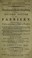 Cover of: The gentleman's stable directory; or, modern system of farriery ... Interspersed with ... remarks upon the dangerous ... practice of Gibson, Bracken, Bartlet, Osmer, and others