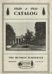 Cover of: 1920-1921 catalog