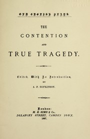 Cover of: The Contention and True tragedy by William Shakespeare