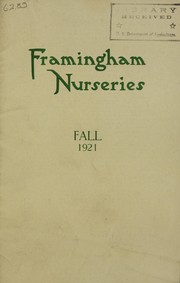 Cover of: Fall 1921 [catalog]