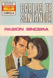 Cover of: Pasión sincera by 