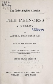Cover of: The princess, a medley by Alfred Lord Tennyson
