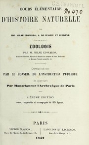 Cover of: Zoologie