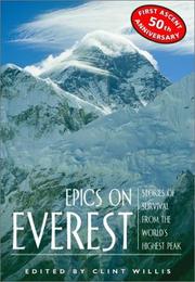 Cover of: Epics on Everest: stories of survival from the world's highest peak