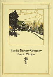 Cover of: Pontiac Nursery Company [catalog] by Pontiac Nursery Company