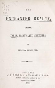 Cover of: The enchanted beauty: and other tales, essays, and sketches