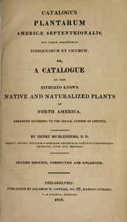 Cover of: Index florae lancastriensis by Henry Muhlenberg