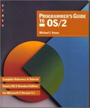 Cover of: Programmer's Guide to OS/2 by Michael J. Young