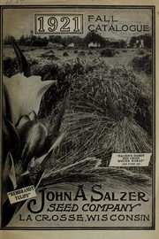 Cover of: 1921 Fall catalogue