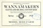 Cover of: Descriptive catalogue of our Wannamaker's Cleveland Big Boll cotton seed