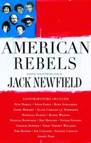 Cover of: American rebels by edited by Jack Newfield.