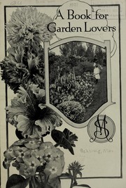 Cover of: A book for garden lovers: [1921 catalog]