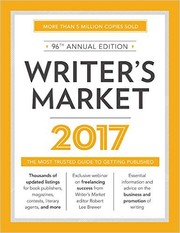 Cover of: Writer's Market: 2017