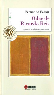 Cover of: Odas de Ricardo Reis by Fernando Pessoa