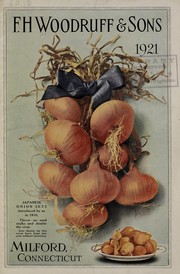 Cover of: 1921 [catalog] by F.H. Woodruff & Sons