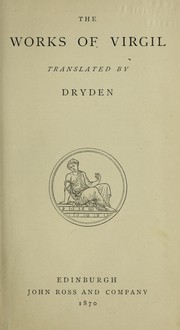 Cover of: The works of Virgil