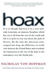 Hoax by Nicholas von Hoffman