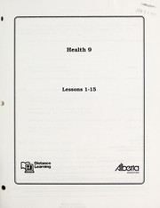 Cover of: Health 9: lessons 1-15