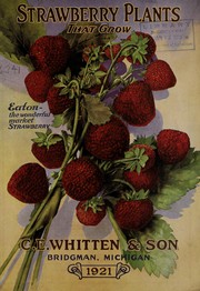 Cover of: Strawberry plants that grow: 1921
