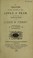 Cover of: A treatise on the culture of the apple & pear and on the manufacture of cider & perry.