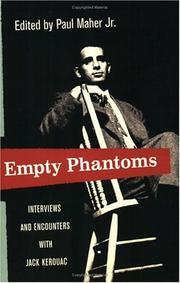 Cover of: Empty Phantoms: Interviews and Encounters with Jack Kerouac